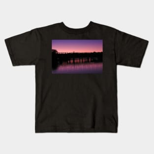 Sunrise over the Iron Cove Bridge Kids T-Shirt